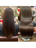 髪質改善ストレート【復元ヘアエステ】