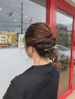 アモヘアー 城山店(amo hair) : ショートボブアレンジ