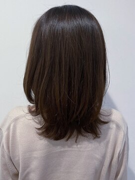 ヘアーサロン ラフリジー(Loufreasy) 【お客様スタイル】ダメージレスのカラーで潤いキープ♪