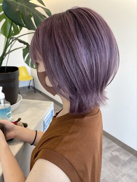 フェーディン(fa/din) パープルカラー/くびれヘア