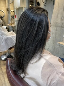 リィリ バイ ロダット 横浜(rili by LODAT) グレージュ×バレイヤージュ【rili横浜】