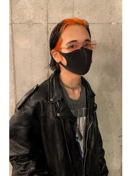 アルカナ 明治神宮前原宿(ARCANA) ルーツカラー　デザインカラー　オレンジカラー