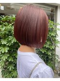 切りっぱなしボブ