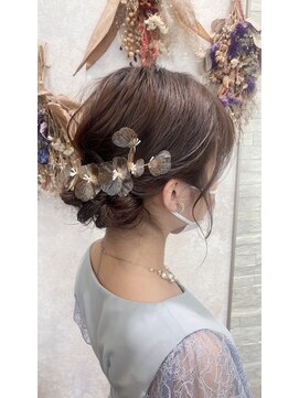 オラ ボーテ(Aura Beaute) 『AuraBeaute 京都』結婚式 お呼ばれヘア アップスタイル