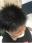 仙台D ブラザーカット×刈り上げツーブロック キッズstyle2