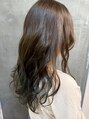 アトリエ エス atelier es HAIRDESIGN&nbsp;アッシュからオリーブへのグラデーションカラー