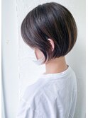 似合わせ自在♪ぱつっと丸みショートボブby柴立吉之助
