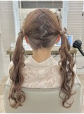 ミルクティーアッシュ×ハイトーンカラー