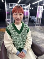 キジ(KIJI) ベリーショート×オレンジ