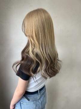 プライズ 表参道原宿店(prize) 逆インナーカラー