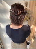 短めでもできるハーフアップアレンジ＊*【正木】