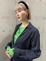 シーク 天神(SEEK)&nbsp;【SEEK 茶木】ミルティーベージュ☆ハイトーンカラー