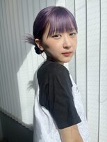 ケリーアン 太田(kelly.un)&nbsp;ダークパープルカラー / ハイトーンカラー / カチモリアレンジ