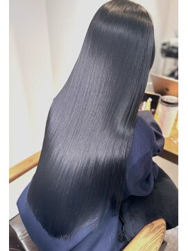 アールサロン 名駅(Rr SALON) 髪質改善♪ブルーブラック