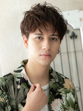モッズヘアメン 名護大東店(mod's hair men) あざとカッコイイ！ソフトツイスト前髪パーママッシュg名護大東