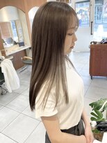 ネオリーブカフ 鶴ヶ峰店(Neolive caff)&nbsp;ベージュ×さりげなハイライト