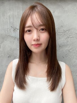 エトラ 渋谷店(etora) ◯前髪アンブレラカラーこなれミディ イメチェン ウェーブパーマ