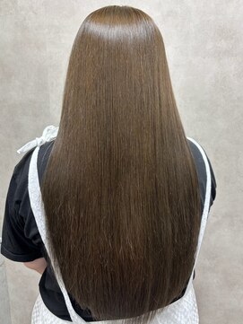 ルノン フィージュ(LUNON fieju) オリーブベージュ/透明感カラー/ブリーチなしダブルカラー