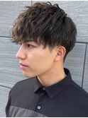 ツイストスパイラル 波巻きスパイラル 縦落ちパーマ