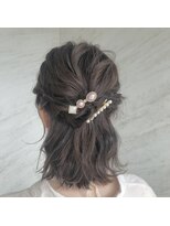 ルクス パークアベニュー(Lx park avenue)&nbsp;ハーフアップアレンジ