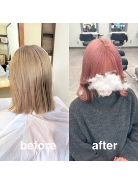 ガルボヘアー 桟橋店(garbo hair) ハイトーン大人可愛い20代30代40代