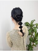 結婚式♪ヘアアレンジ♪