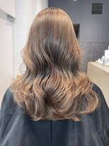 シオン(shion)&nbsp;似合わせカットマロンベージュメルティカラー_ba423141