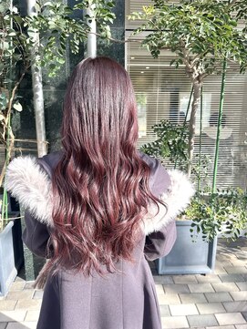 シュガー(Sugar) チェリーレッド/艶髪/暖色カラー/ゆるふわ