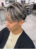波巻きツイストスパイラルパーマ/フェザーパーマ/眉毛/メンズ
