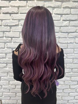 ベル(belle) レイヤーカット/エクステ/暖色カラー[天文館]