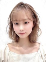 くびれミディココアベージュグレージュカラー透明感20代30代