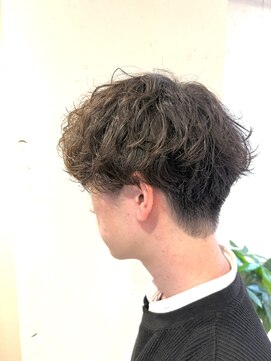 エル 新小岩(elu) マッシュスタイルシャドーパーマ