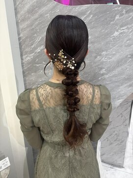 ラビス 池袋(Lovis) 《鳥越》イメチェンヘア/ホワイトブロンド/外はねボブ/韓国/池袋