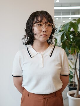 ジュール(JOULE'S) 黒髪ボブパーマ/ウルフパーマ/レイヤーパーマ