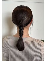 ビーワールド(B WORLD)&nbsp;【おとは】お呼ばれスタイル/タイトアレンジ