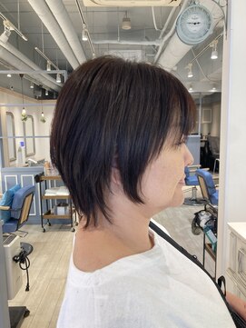 シェノン 赤羽店(CHAINON) ショートウルフ赤羽美容院ミセスカットがうまい美容室