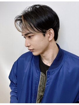 トルネード(TORNADO) 外国人風ハイライト センターパート アップバングt1127