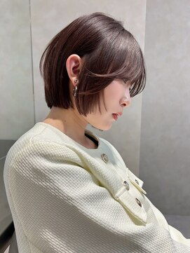 アスター 天神大名店(Aster) 似合わせカット/ダークアッシュ/ミディアムレイヤーカット