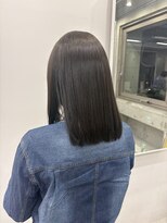 ディジョン 自由ヶ丘(Dijon)&nbsp;韓国顔まわりレイヤーカットグレージュオリーブベージュブラウン