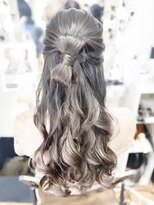 ジェシータ 品川駅前店(GESHITA)&nbsp;リボンハーフアップ　【品川／ヘアセット／着付】