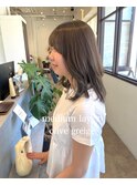 ミディアムに動きと柔らかさを♪ニュアンスウルフ