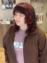 トーキョー オタクヘアー(TOKYO OTAKU HAIR) ストライプカラー/ウルフレイヤー