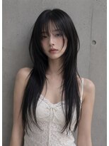 エイチ ウルフカット 大阪梅田(811)&nbsp;ハイライトショートレイヤーミルクティーグレージュミニボブ