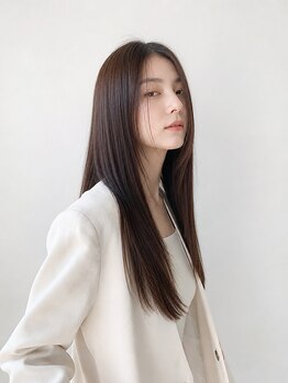 ルプラ ファシル(le-pla Facil)の写真/＜豊川＞当店はダメージの少ない薬剤を使用。クセをしっかり伸ばすのも、自然に伸ばすのも得意です！！