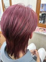アクトヘアー(act hair) ピンクカラー