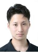 爽やかツーブロックナチュラルアップバングショートビジネス