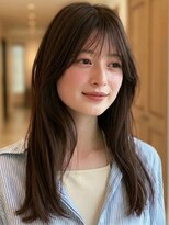 シータ 坂戸北口店(THETA) 大人可愛いロングレイヤー20代30代40代◎前髪あり艶髪坂戸