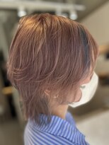 エリン バイ リル ヘアー 本陣(eLin by LiL hair)&nbsp;ペールピンク×ウルフ