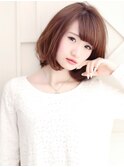 透明感×ボブ