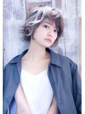 [Taylor]  アイスグレージュxアクセントショート